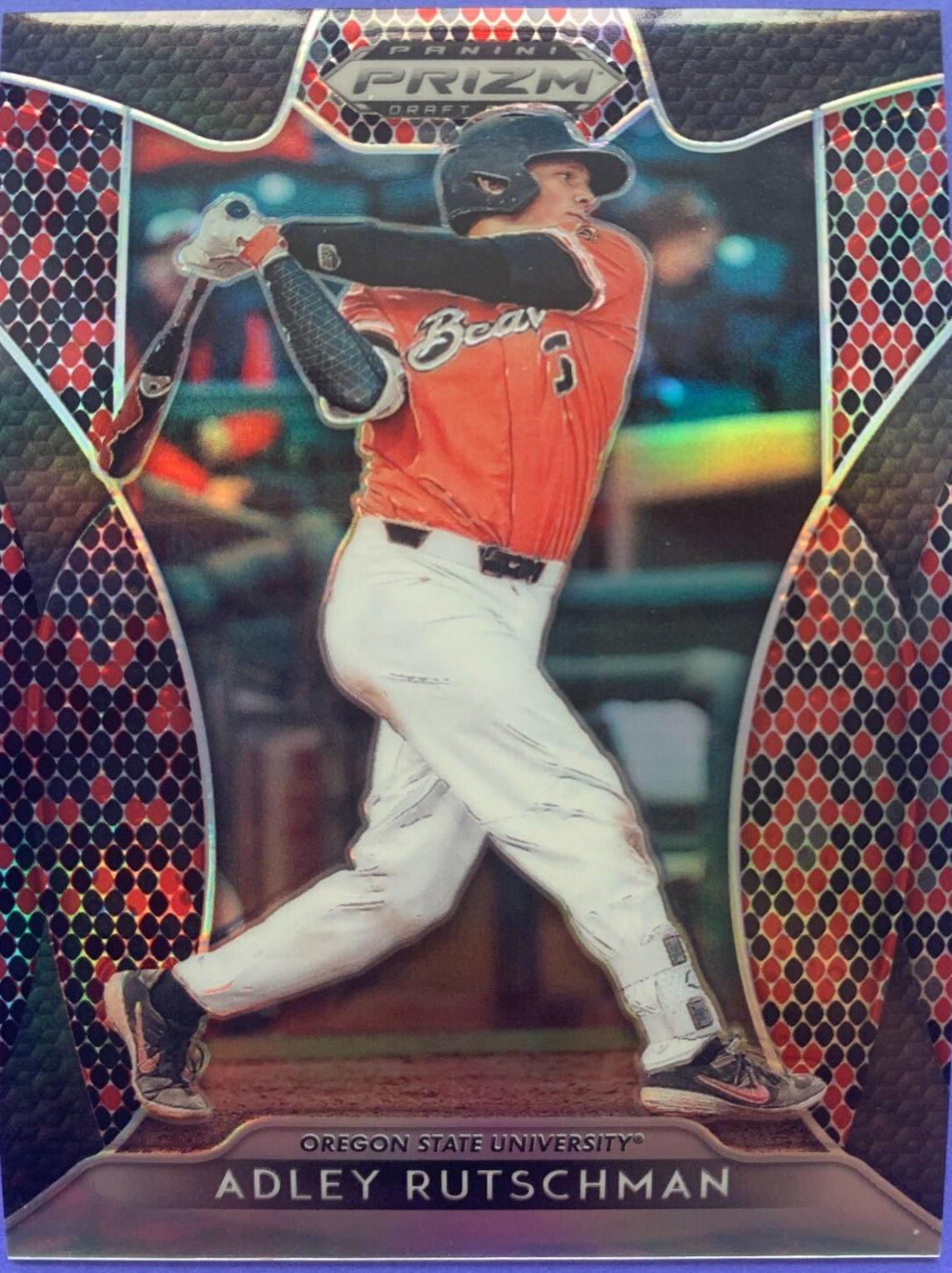 Adley Rutschman [Red, Black Snakeskin Prizm] #1