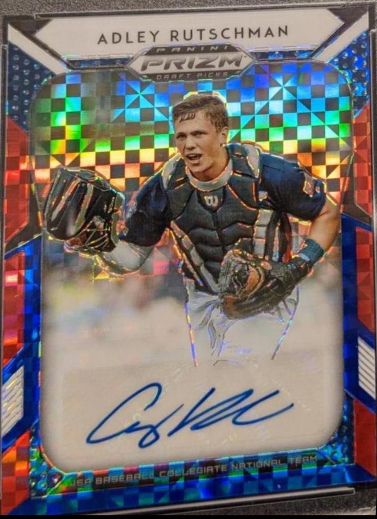 Adley Rutschman [Red, White, Blue Prizm] #2