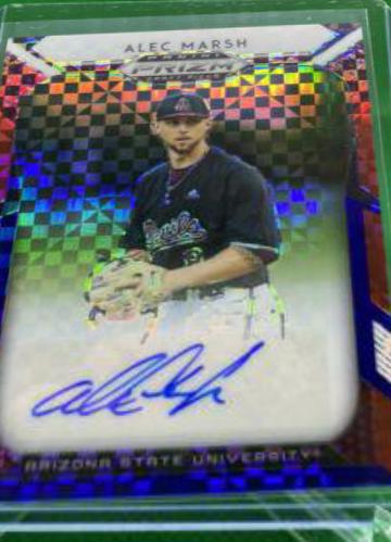 Alec Marsh [Red, White, Blue Prizm] #87