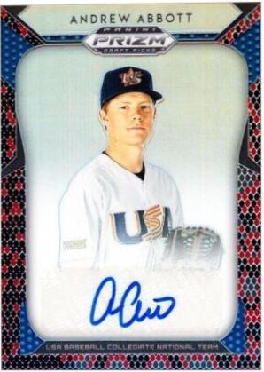 Andrew Abbott [Red, Black Snakeskin Prizm] #95