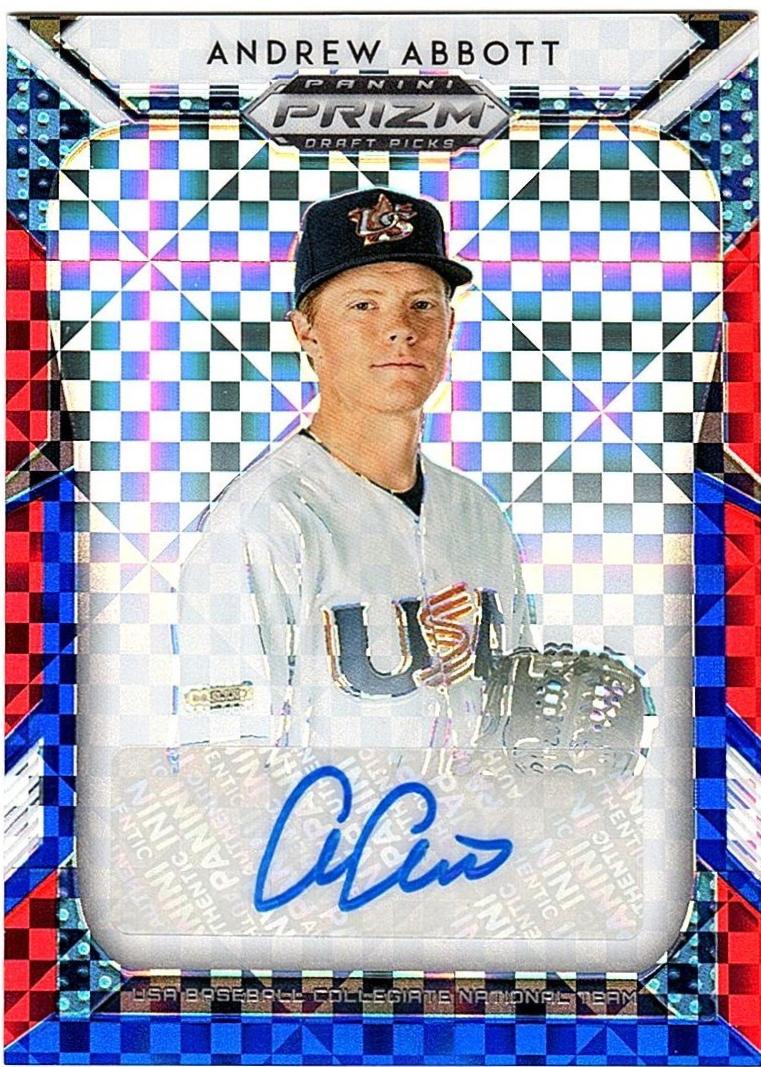 Andrew Abbott [Red, White, Blue Prizm] #95