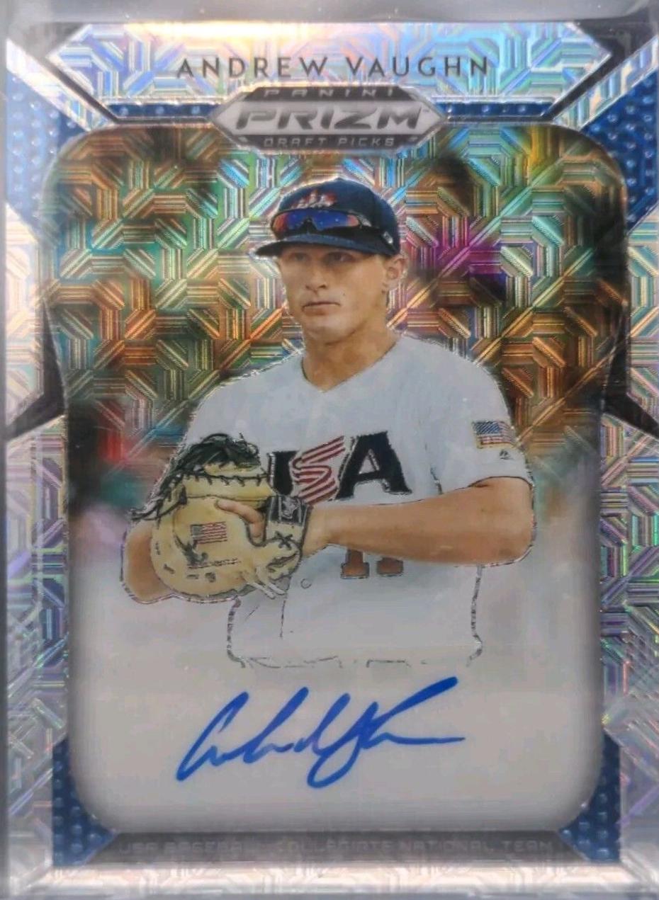 Andrew Vaughn [Carolina Blue Prizm] #6