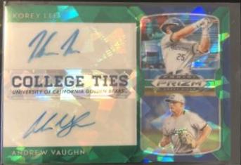 Andrew Vaughn [Green Ice Prizm] #6