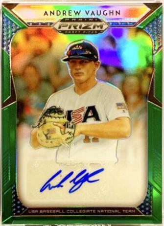 Andrew Vaughn [Green Prizm] #6