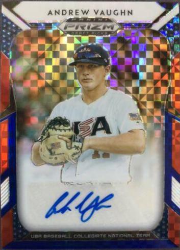 Andrew Vaughn [Red, White, Blue Prizm] #6