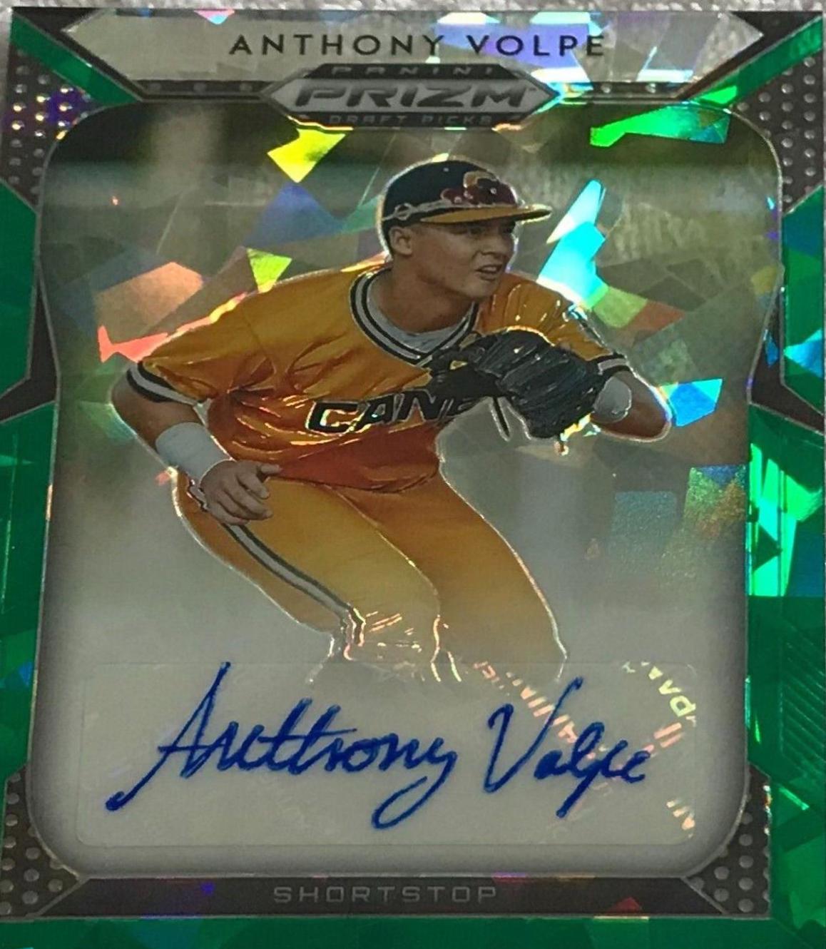 Anthony Volpe [Green Ice Prizm] #60