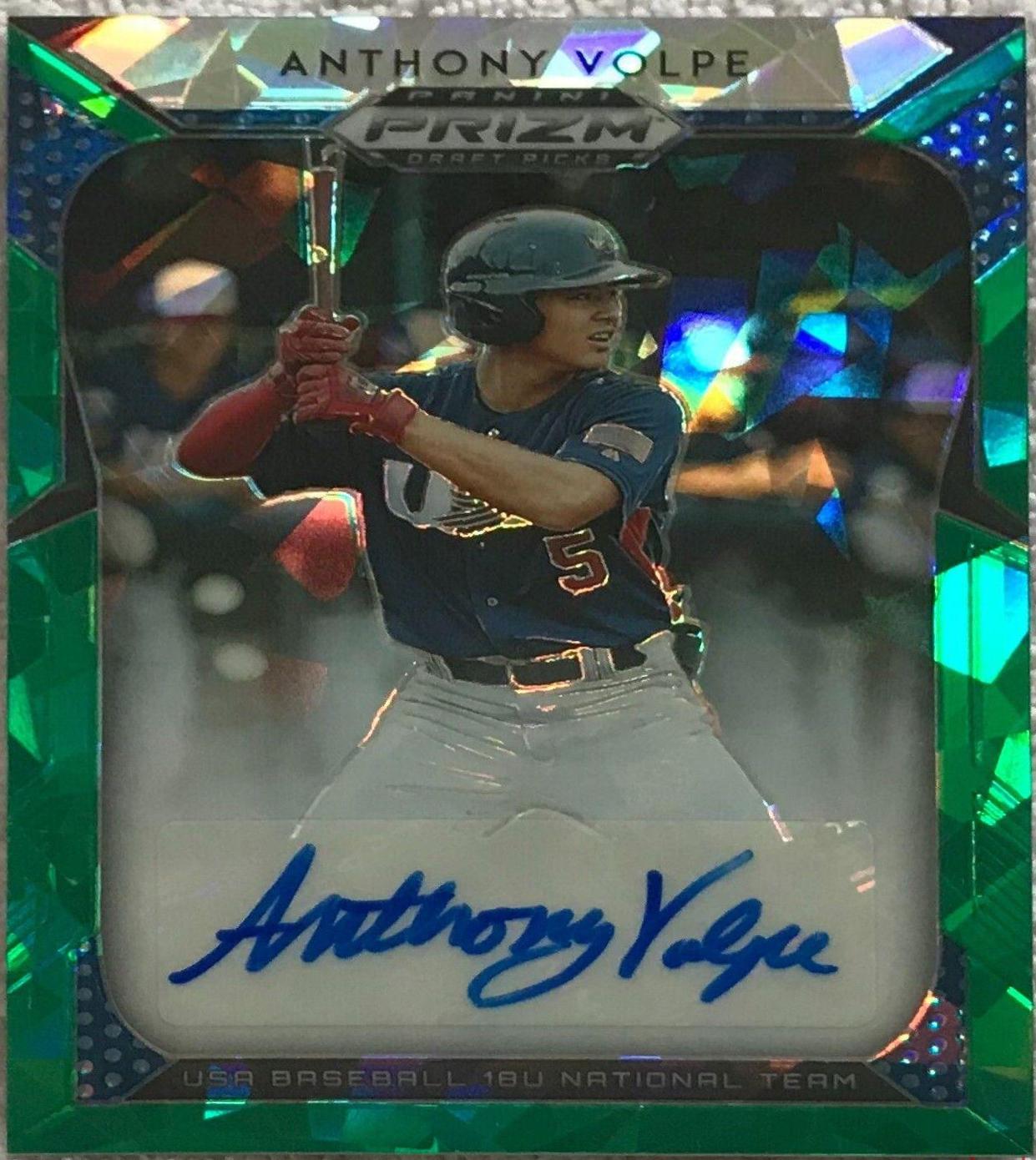 Anthony Volpe [Green Ice Prizm] #61