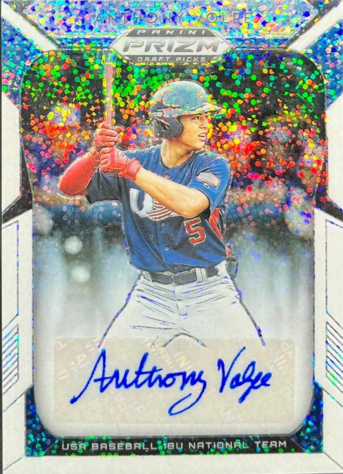 Anthony Volpe [White Sparkle Prizm] #61