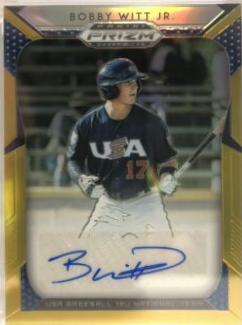 Bobby Witt Jr. [Gold Prizm] #4