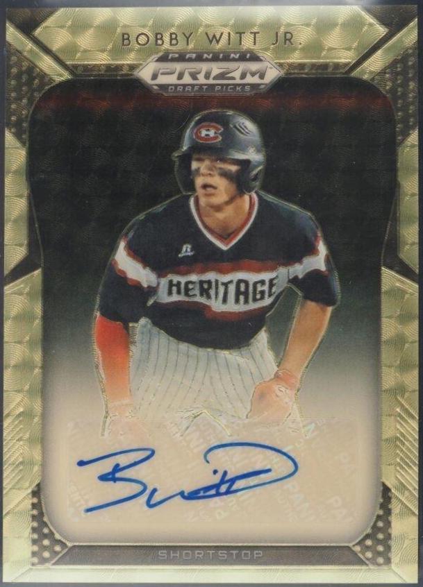 Bobby Witt Jr. [Gold Vinyl Prizm] #3