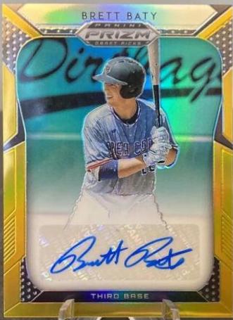 Brett Baty [Gold Prizm] #21