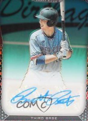 Brett Baty [Red, Black Snakeskin Prizm] #21
