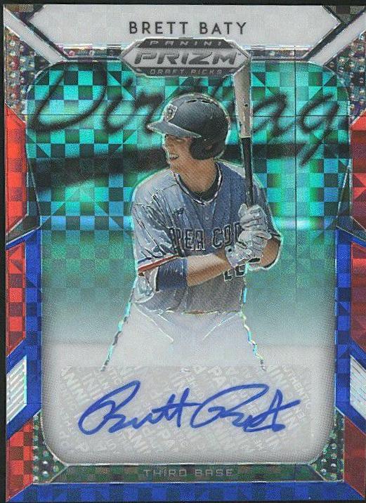 Brett Baty [Red, White, Blue Prizm] #21