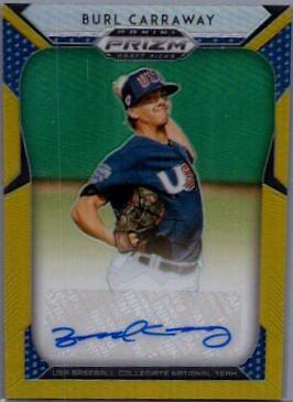 Burl Carraway [Gold Prizm] #101