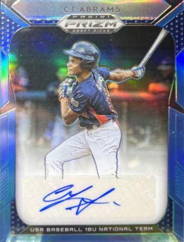 CJ Abrams [Carolina Blue Prizm] #8