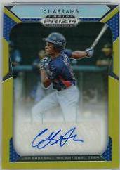 CJ Abrams [Gold Prizm] #8