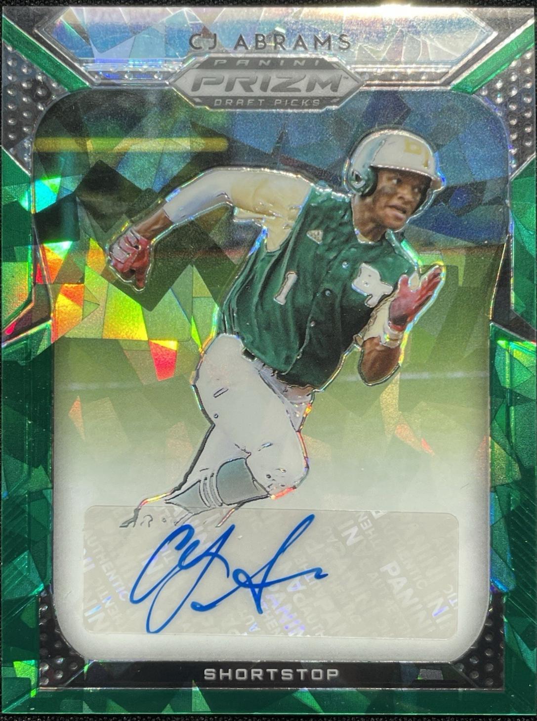CJ Abrams [Green Ice Prizm] #7