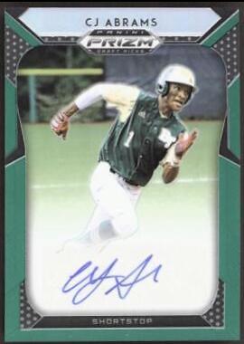 CJ Abrams [Green Prizm] #7