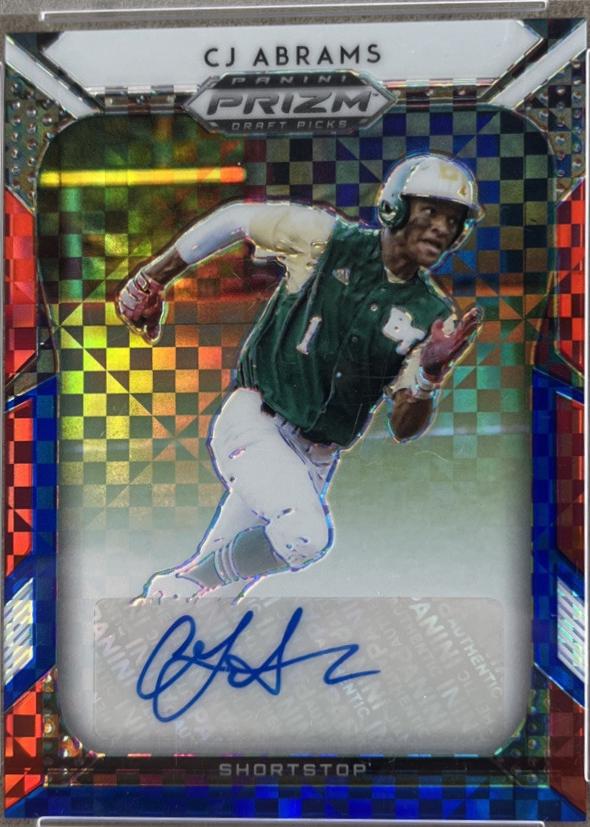 CJ Abrams [Red, White, Blue Prizm] #7