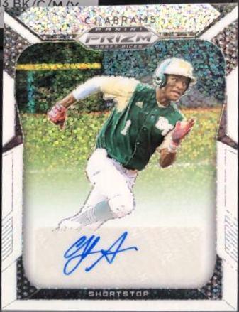 CJ Abrams [White Sparkle Prizm] #7