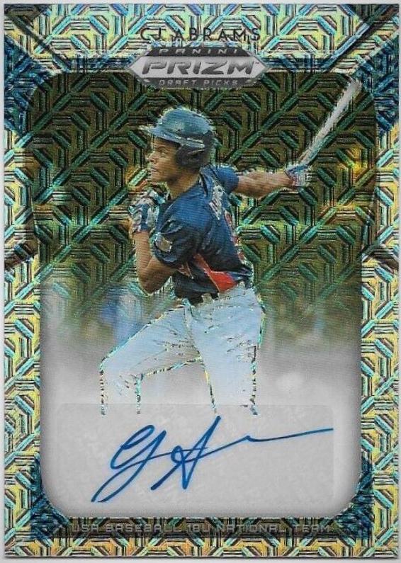 CJ Abrams [White Sparkle Prizm] #8
