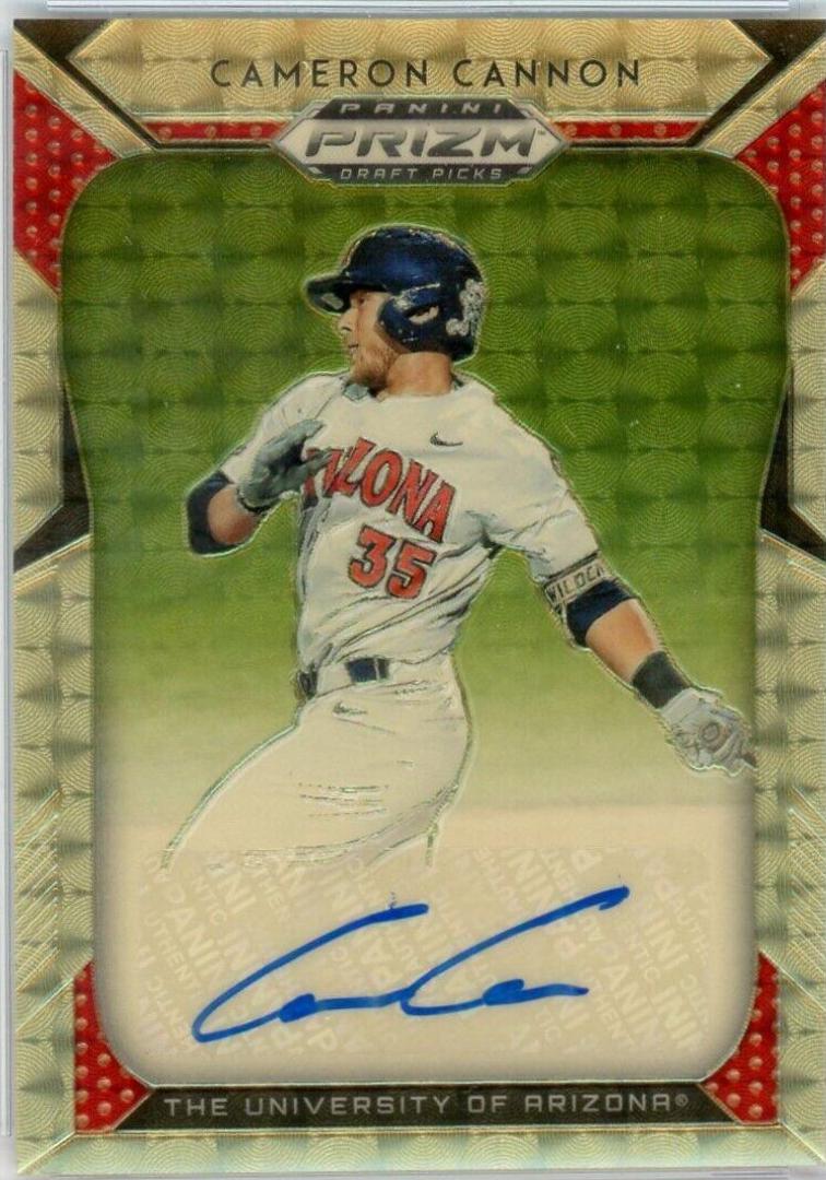Cameron Cannon [Gold Vinyl Prizm] #67