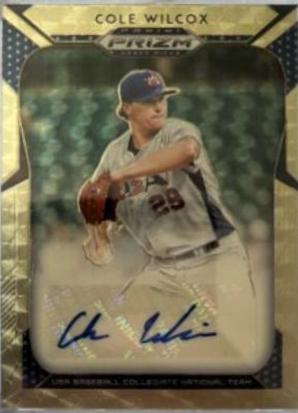 Cole Wilcox [Gold Vinyl Prizm] #120