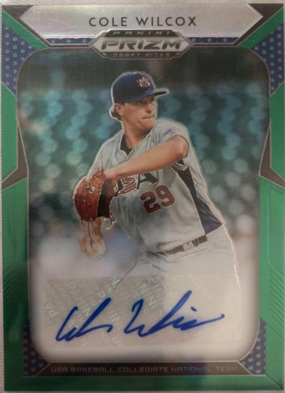 Cole Wilcox [Green Prizm] #120