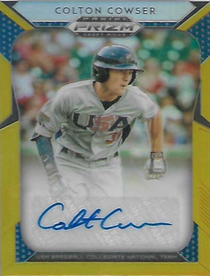 Colton Cowser [Gold Prizm] #103