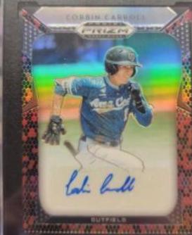 Corbin Carroll [Red, Black Snakeskin Prizm] #13