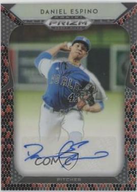 Daniel Espino [Red, Black Snakeskin Prizm] #28