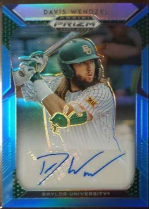 Davis Wendzel [Carolina Blue Prizm] #65