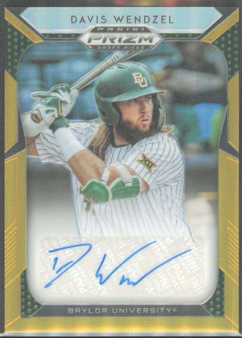 Davis Wendzel [Gold Prizm] #65