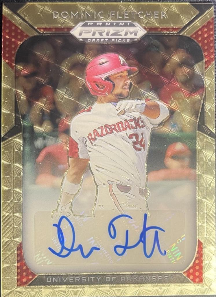 Dominic Fletcher [Gold Vinyl Prizm] #88