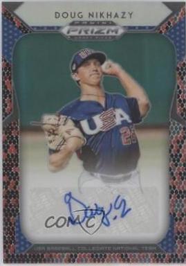Doug Nikhazy [Red, Black Snakeskin Prizm] #116