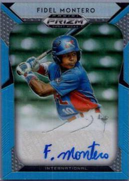 Fidel Montero [Carolina Blue Prizm] #57