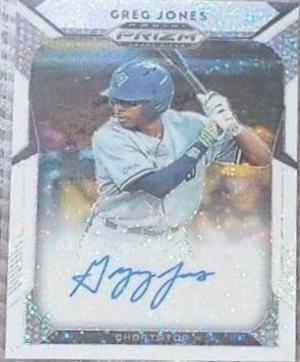 Greg Jones [White Sparkle Prizm] #76