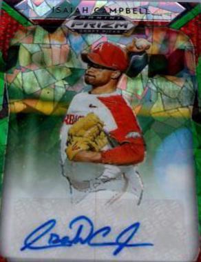 Isaiah Campbell [Green Ice Prizm] #80