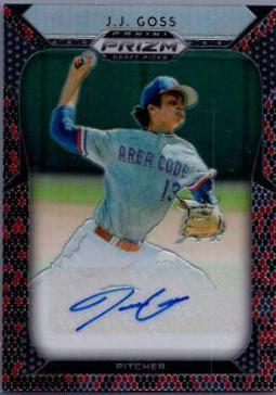 J.J. Goss [Red, Black Snakeskin Prizm] #41