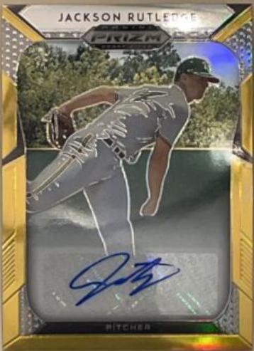 Jackson Rutledge [Gold Prizm] #33