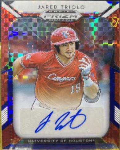 Jared Triolo [Red, White, Blue Prizm] #89
