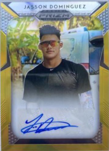 Jasson Dominguez [Gold Prizm] #122