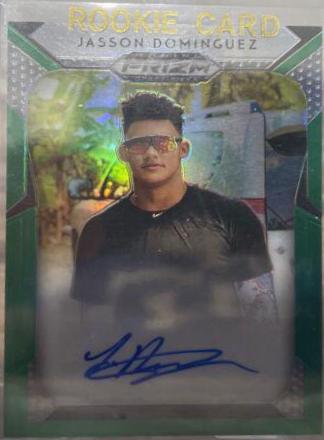 Jasson Dominguez [Green Prizm] #122