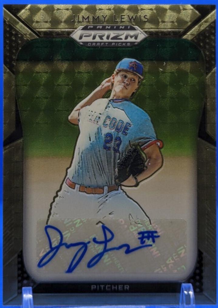 Jimmy Lewis [Gold Vinyl Prizm] #79