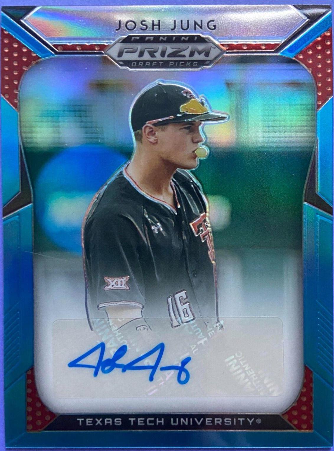 Josh Jung [Carolina Blue Prizm] #15