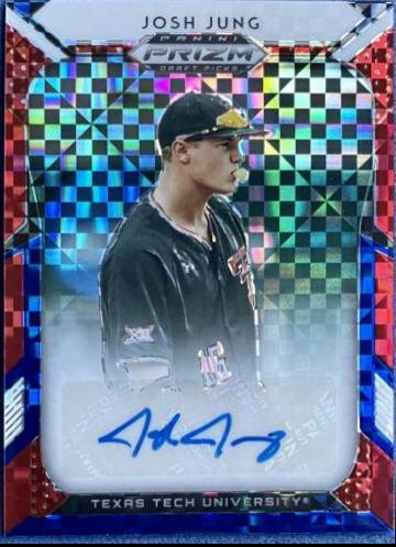 Josh Jung [Red, White, Blue Prizm] #15