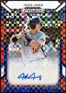Josh Jung [Red, White, Blue Prizm] #16