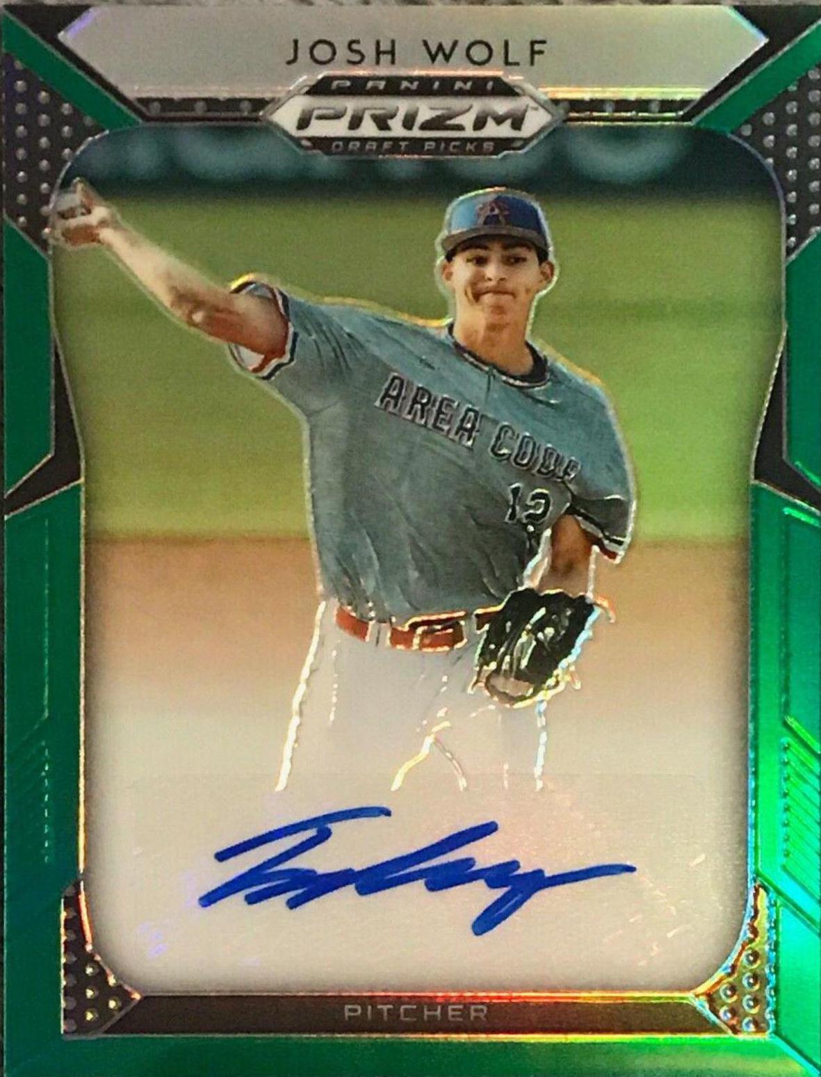 Josh Wolf [Green Prizm] #55