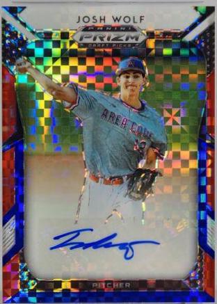 Josh Wolf [Red, White, Blue Prizm] #55