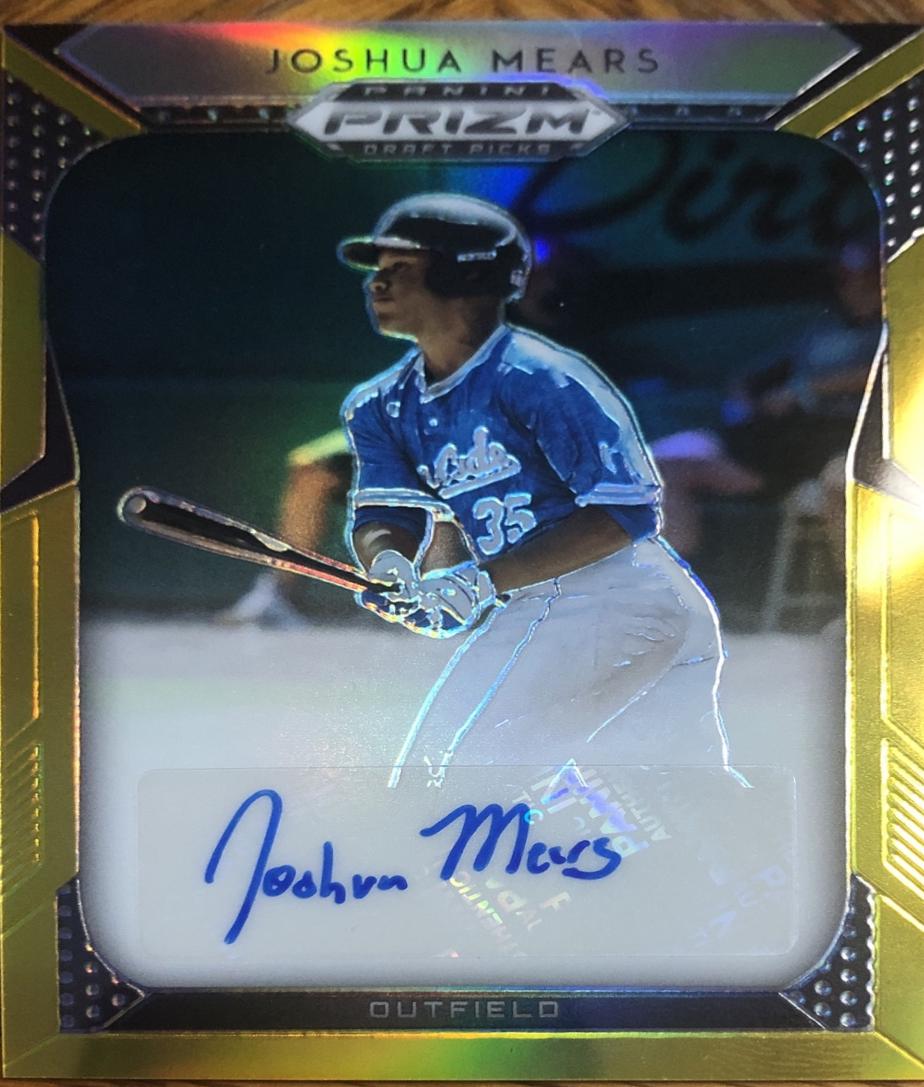 Joshua Mears [Gold Prizm] #70